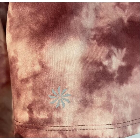 Athleta Womens Tie-Dye Tank Top 3X Polyester Spandex Blend Pink & White - Picture 6 of 10
